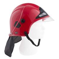 Brandweermannen verkleed helm voor volwassenen   Rode helm   verkleedaccessoires   carnaval