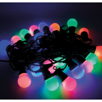 Funny Fashion Buiten feestverlichting lichtsnoer gekleurde lichtjes 12,5 meter   Binnen/buiten verlichting