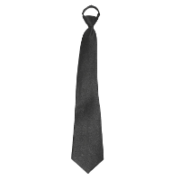 Carnaval verkleed accessoires stropdas   zwart   polyester   heren/dames