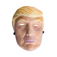 Carnaval verkleed Donald Trump masker   latex   volwassenen   Amerikaanse President