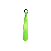 Carnaval verkleed stropdas   neon groen   volwassene   verkleedthema