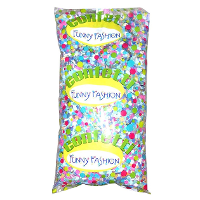 Confetti snippers van papier   multi colours mix   500 gram zakje   feestartikelen/versieringen