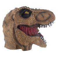 Dierenmasker/verkleed masker   dinosaurus   latex   volwassenen