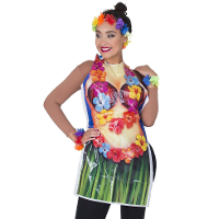 Funny Fashion Hawaii schort   BBQ   vrouw   verkleed / carnaval schorten
