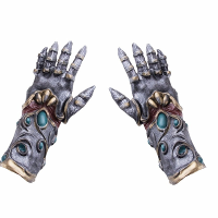 Horror Halloween verkleed handschoenen   metaal / alien / monster   voor volwassenen