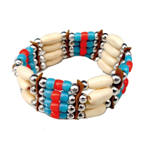 Indianen thema verkleed armband   Carnaval accessoires   voor bij een Indianen kostuum/jurk/outfit