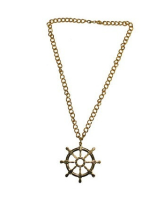 Matrozen ketting met scheepswiel