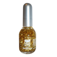 Nagellak   15 ml   goud   Glitter and glamour verkleed accessoires