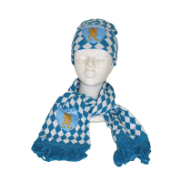 Funny Fashion   Oktoberfest verkleed Beieren thema sjaal en muts   Volwassenen