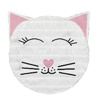 Pinata van papier   Kat/poes thema   33 x 34 cm   Feestartikelen verjaardag