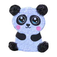 Pinata van papier   Panda thema   48 x 38 cm   Feestartikelen verjaardag