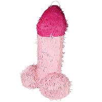 Funny Fashion Pinata van papier   Penis/piemel thema   Feestartikelen vrijgezellenfeest