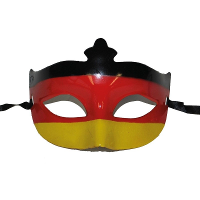 Plastic oogmasker Duitsland