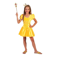 Funny Fashion Prinsessenjurkje   geel   polyester   handwas