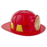 Funny Fashion rode brandweerhelm   voor volwassenen   Carnaval verkleed hoeden   kunststof
