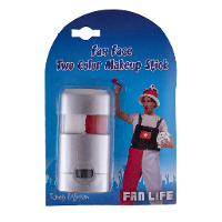Funny Fashion Schmink stift   landen vlag kleuren   Zwitserland   feest/verkleed thema