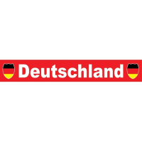 Sjaal Duitsland 150 cm