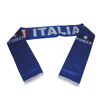 Sjaal Forza Italia   Supporters sjaal Italie   blauw   polyester