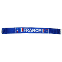 Supporters sjaal Frankrijk   blauw   150 cm   polyester   landen vlag versiering