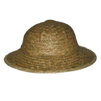 Tropenhelm   safari helmhoed   riet   volwassenen   verkleed hoeden