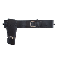 Verkleed cowboy holster voor een revolver/pistool   holsterriem   volwassenen   carnaval