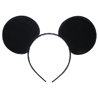 Verkleed diadeem muis/muizen oren/oortjes   meisjes/dames   Carnaval