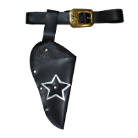 Verkleed speelgoed cowboys holster voor een revolver/pistool   voor kinderen   Western   wapens