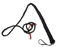 Western verkleed zweep met handvat   zwart   120 cm   cowboy en indianen