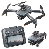 FUNSKY B8S GPS 5G WiFi FPV met 5,9 inch LCD scherm controller 720P HD dual camera servo gimbal 360° obstakelvermijding b