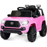 Funtok R03 12V elektrische autos voor kinderen gelicentieerde Toyota Tacoma rit op auto met MP3