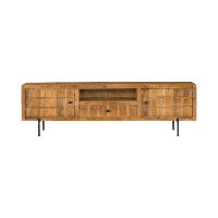 Furndea Cubical tv meubel mangohout   40x220x55 cm