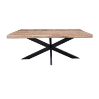 Furndea Devi eettafel boomstam mangohout 160x90x76