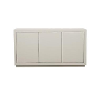 Furndea Dressoir Dortmund 3 deurs mangohout 150x45x80cm