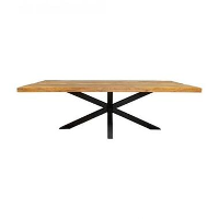 Furndea Eettafel Morada industrieel rechthoek mangohout 180x90x76cm