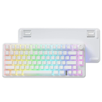 FURYCUBE FC75PRO Drie modus Mechanische Toetsenbord 80 toetsen Gasket Mount RGB Verlichting Lage Latentie HiFi Geluid Dr