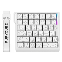 FURYCUBE M35HE 37 Toets Eenhandige Magnetische Schakelaar Gaming toetsenbord Uitgerust met F1 F12 Uitbreiding RT0.01Mm 0