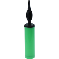 Ballonnen opblaaspomp met opzetstuk   kunststof   28 cm   groen   opblazen   hulpmiddelen