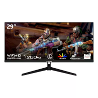 FYHXele FY29Q2H 29 Inch Gaming Monitor 200Hz 1Ms Wide Display 21:9 IPS WFHD Desktop LED Gamer Computer Screen Niet Gebog