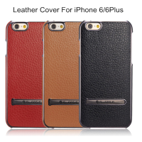 G Case Plating Series Synthetic Leather Cover Protective Shell With Stand Case For Iphone 6 6s 6plus 6s Plus