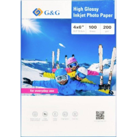 G&G 200GSM 4X6 100 Fotopapier 200 g/m² 100 stuk(s)