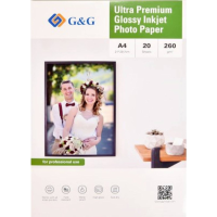 G&G 260GSM A4 20 Fotopapier 260 g/m² 20 stuk(s)