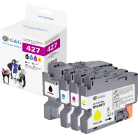 G&G Inkt combipack Compatibel Zwart, Cyaan, Magenta, Geel GP B427BKCMY 4P