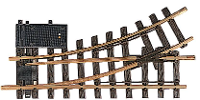 G LGB rails 12150 Wissel, Elektrisch, Links 300 mm 30 ° 645 mm 1 stuk(s)