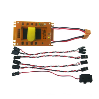 G.T.Power Adjustable Ubec Servo Distributer Yellow Version For Rc Airplane