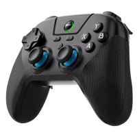 G3 Drie modus gamecontroller met koolstoffilm joysticks, macro achterknoppen, trilfunctie, 400 mAh, gamepad voor PC, PS3