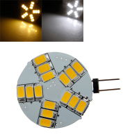 G4 15smd 5630 Led Light Spot Bulb Lamp 330lm 360lm Pure/warm White