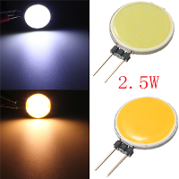 G4 2.5W 18COB LED Warm White/White for Crystal Lamp LED Spotlight Light Bulb Lamp DC 12V