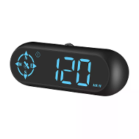 G9 Auto HUD Head up Display Auto GPS Multifunctionele Snelheidsmeter Kompas HD Head up Display 360° Draaibare Zuignap Ge
