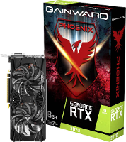 Gainward Videokaart Nvidia GeForce RTX2070 Phoenix V1 8 GB GDDR6 RAM PCIe x16 DVI, DisplayPort, USB C