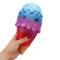 Galaxy Jumbo Squishy Ice Cream Super Soft Slow Rising Squeeze Toy Pressure Relief